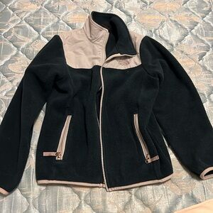 North Face fleece jacket, blue, size: mm 10-12 youth